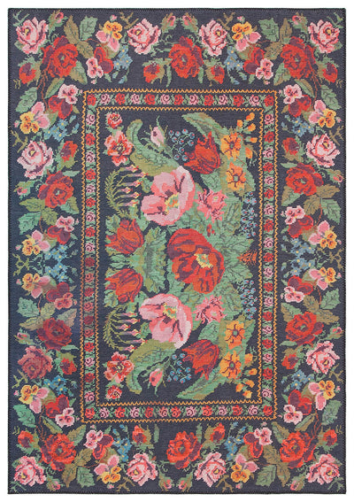 Tappeto Oasis in Poliestere e Cotone, Disegno Orientale - CarpetLiving