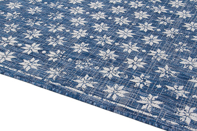 Tappeto Blu Interno-Esterno Marine 3 Blue - Resistente e Antiscivolo - Outdoor - CarpetLiving