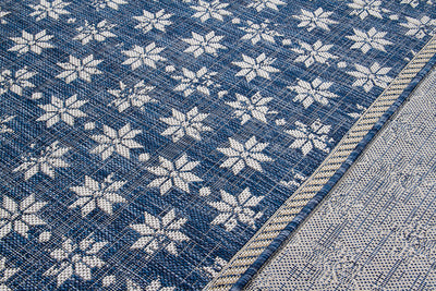 Tappeto Blu Interno-Esterno Marine 3 Blue - Resistente e Antiscivolo - Outdoor - CarpetLiving