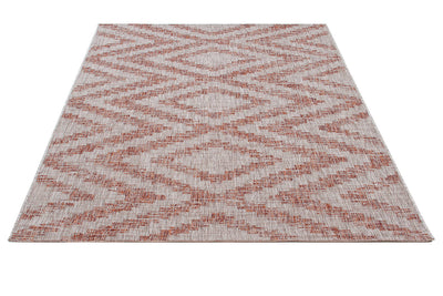Tappeto da Esterno - ETHNO 2 TERRA - Indoor/Outdoor | Ideale per Terrazze, Balconi, Patio, Verande - CarpetLiving