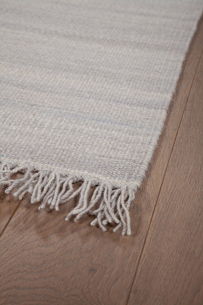 Tappeto in lana - fatto a mano - Ubique Grigio chiaro - Tinta Unita -stile essenziale - CarpetLiving