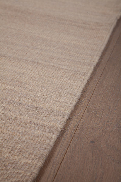 Tappeto in lana - fatto a mano - Ubique Beige  – Tinta Unita - stile essenziale - CarpetLiving