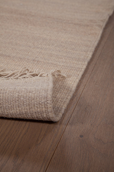 Tappeto in lana - fatto a mano - Ubique Beige  – Tinta Unita - stile essenziale - CarpetLiving