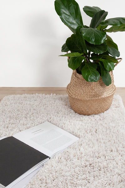 Tappeto Shaggy Bold Avorio - Morbido e Resistente - CarpetLiving