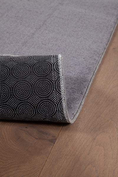 Tappeto Sky Dark Grey Effetto Seta Grigio Scuro | Tinta Unita - CarpetLiving
