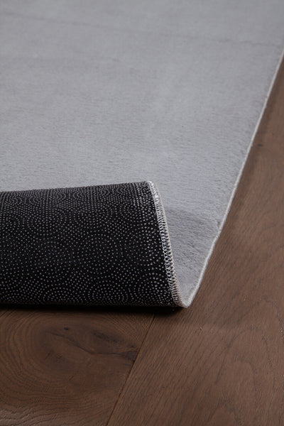 Tappeto Sky Silver Effetto Seta Moderno | Tinta Unita - CarpetLiving