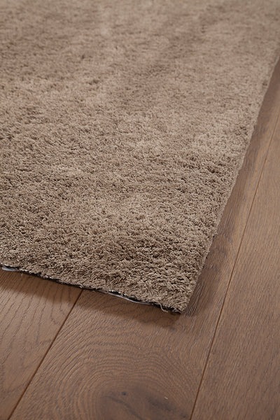 Tappeto Shaggy Desio - Sabbia - Morbido e Resistente - Tinta Unita | Ideale per Soggiorno e Camera da Letto - CarpetLiving
