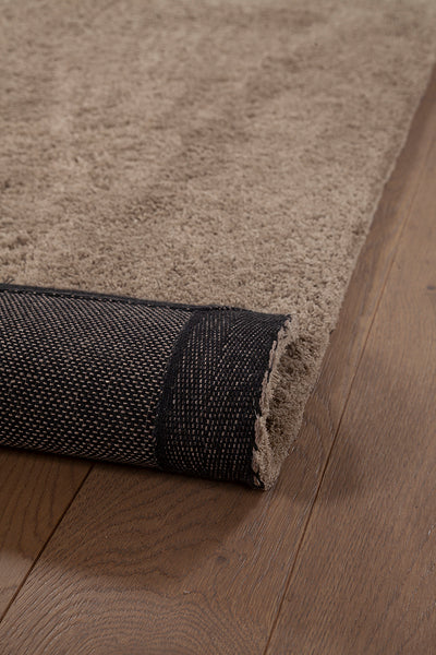 Tappeto Shaggy Desio - Sabbia - Morbido e Resistente - Tinta Unita | Ideale per Soggiorno e Camera da Letto - CarpetLiving