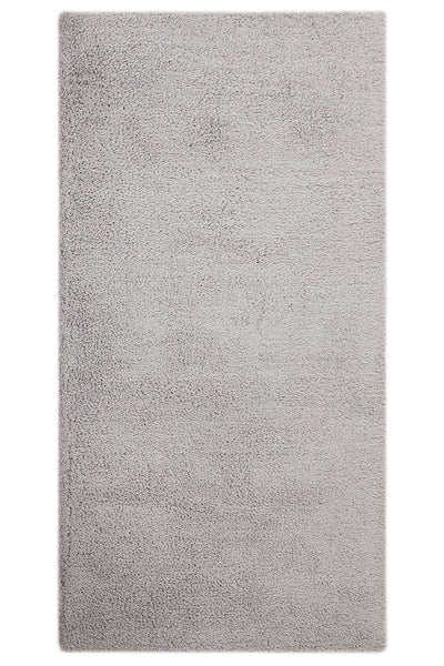 Tappeto Shaggy Desio - Grigio chiaro - Morbido e Resistente - Tinta Unita | Ideale per Soggiorno e Camera da Letto - CarpetLiving