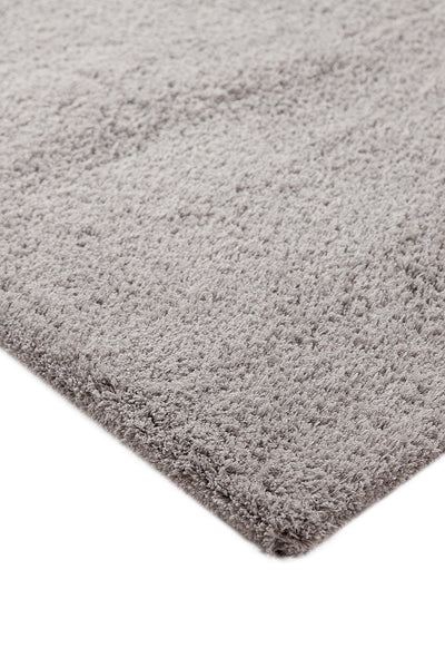 Tappeto Shaggy Desio - Grigio chiaro - Morbido e Resistente - Tinta Unita | Ideale per Soggiorno e Camera da Letto - CarpetLiving