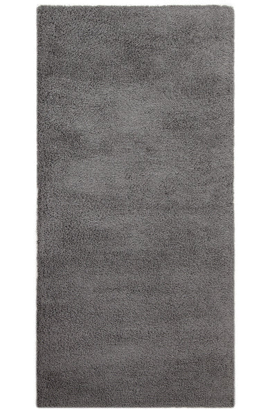 Tappeto Shaggy Desio - Grigio scuro - Morbido e Resistente - Tinta Unita | Ideale per Soggiorno e Camera da Letto - CarpetLiving