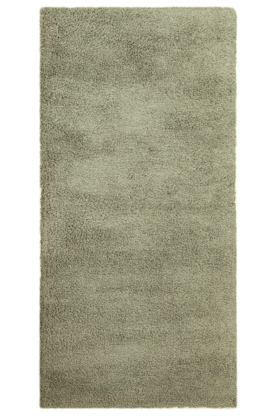 Tappeto Shaggy Desio - Verde chiaro - Morbido e Resistente - Tinta Unita | Ideale per Soggiorno e Camera da Letto - CarpetLiving