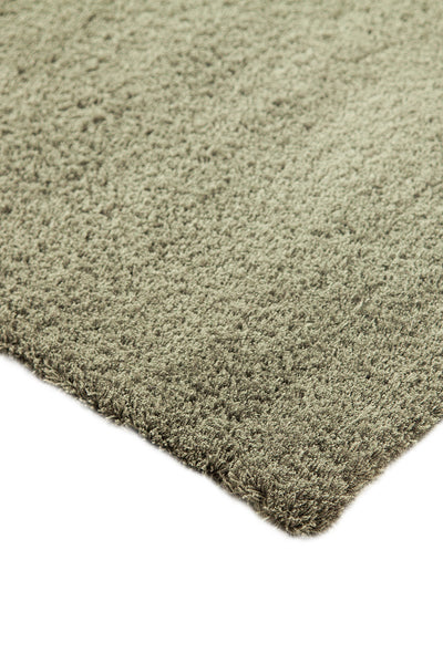 Tappeto Shaggy Desio - Verde chiaro - Morbido e Resistente - Tinta Unita | Ideale per Soggiorno e Camera da Letto - CarpetLiving