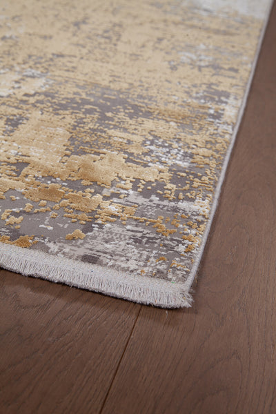 Tappeto Moderno Premium - KENNEDY D BEIGE GOLD - Oro, Beige - Design Contemporaneo - CarpetLiving