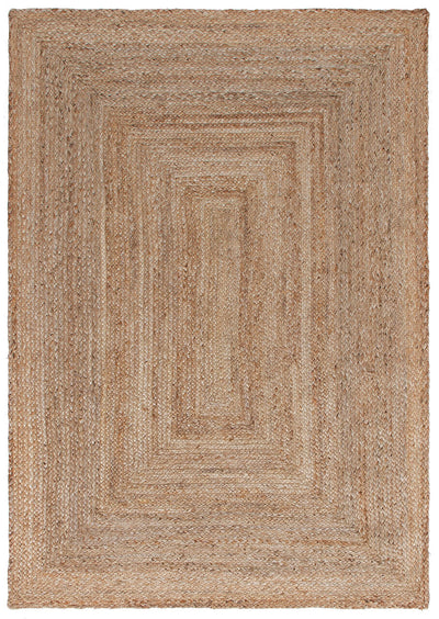 Tappeto Juta Frame - Juta Naturale - Realizzato su telaio manuale - CarpetLiving