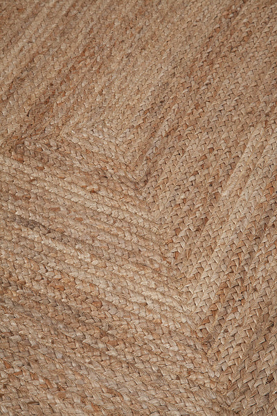 Tappeto Juta Frame - Juta Naturale - Realizzato su telaio manuale - CarpetLiving