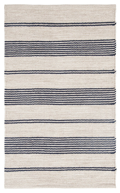 Tappeto in Cotone Blu scuro - Lavabile in Lavatrice | Ideale per la Cucina e il Bagno - CarpetLiving