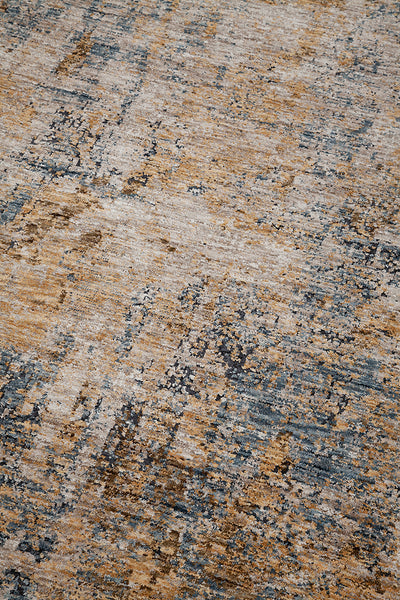Tappeto Premium Matera in Stile Astratto Blu Beige - Design Moderno Contemporaneo - CarpetLiving