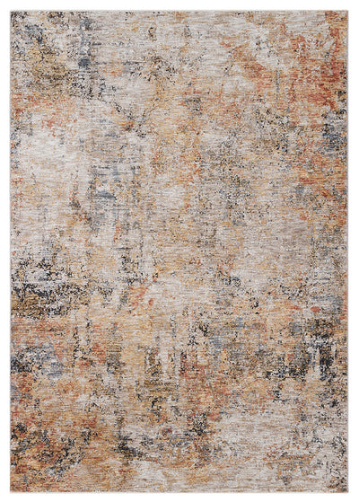 Tappeto Premium Matera in Stile Astratto Ruggine Rust Beige - Design Moderno Contemporaneo - CarpetLiving