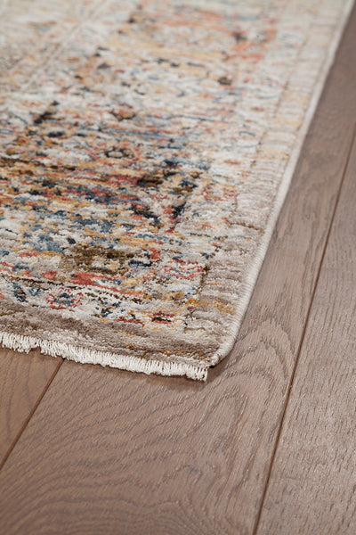 Tappeto Premium in Stile Vintage Matera Classic Grigio - CarpetLiving