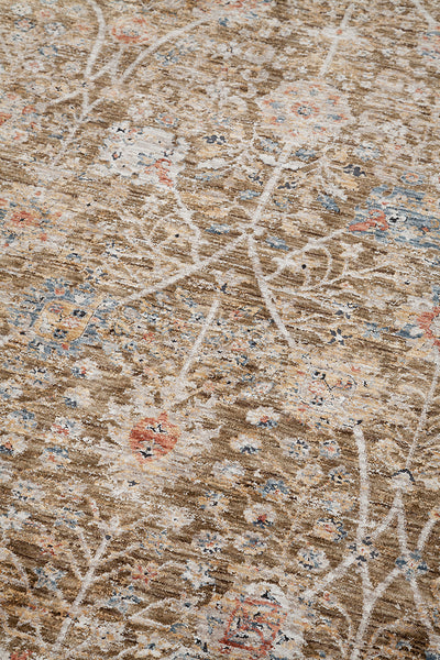 Tappeto Premium in Stile Vintage Matera Classic Grigio Scuro - CarpetLiving