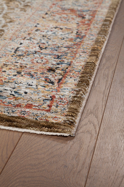 Tappeto Premium in Stile Vintage Matera Classic Grigio Scuro - CarpetLiving