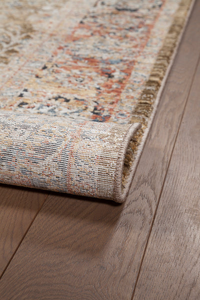 Tappeto Premium in Stile Vintage Matera Classic Grigio Scuro - CarpetLiving