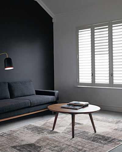 Tappeto Moderno Astratto FRANK – Effetto 3D - Elegante Design per Soggiorno e Sala da pranzo - CarpetLiving