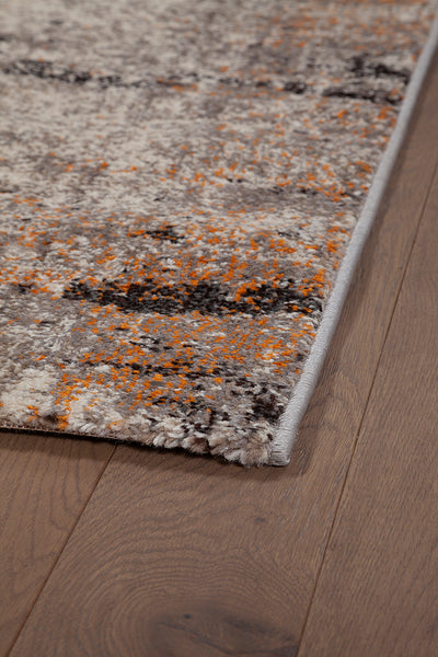 Tappeto moderno Soho 4 Ecru Brown stile urban contemporaneo - CarpetLiving