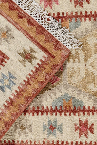 Tappeto Kilim Kaban - stile etnico lana intrecciata a mano - CarpetLiving