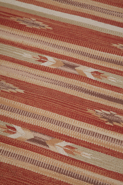 Tappeto Kilim DURRIE E in Cotone - uso Doubleface - Stile Classico Orientale  | Ideale per Bagno e Cucina - CarpetLiving