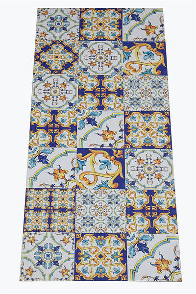 Tappeto per la Cucina in Vinile - Antiscivolo - Made in Italy - VISTA Sicilia A - CarpetLiving