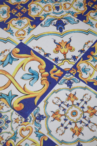 Tappeto per la Cucina in Vinile - Antiscivolo - Made in Italy - VISTA Sicilia A - CarpetLiving