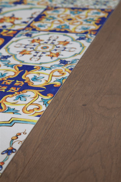 Tappeto per la Cucina in Vinile - Antiscivolo - Made in Italy - VISTA Sicilia A - CarpetLiving