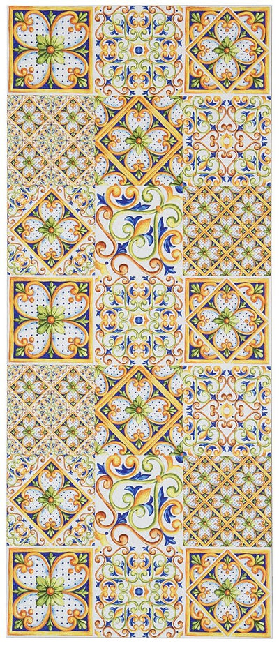 Tappeto per la Cucina in Vinile - Antiscivolo - Made in Italy - VISTA Sicilia B - CarpetLiving