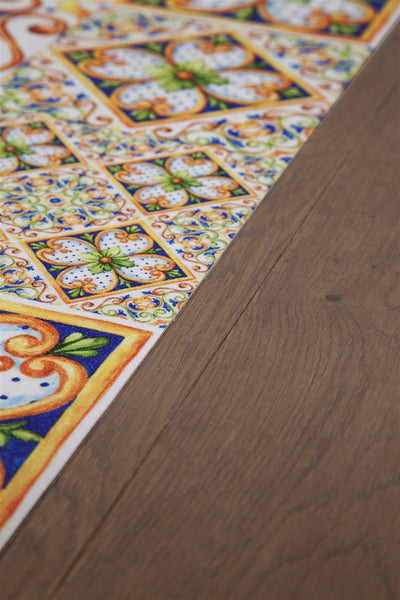 Tappeto per la Cucina in Vinile - Antiscivolo - Made in Italy - VISTA Sicilia B - CarpetLiving