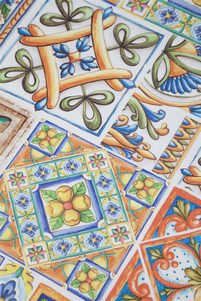 Tappeto per la Cucina in Vinile - Antiscivolo - Made in Italy - VISTA Sicilia - CarpetLiving