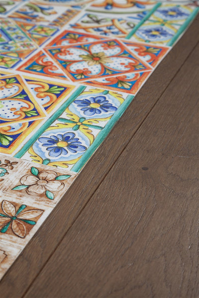 Tappeto per la Cucina in Vinile - Antiscivolo - Made in Italy - VISTA Sicilia - CarpetLiving