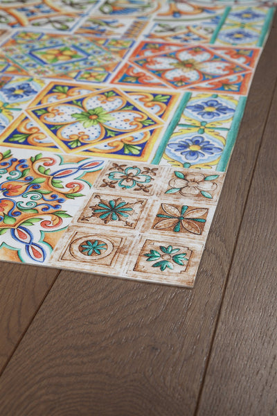 Tappeto per la Cucina in Vinile - Antiscivolo - Made in Italy - VISTA Sicilia - CarpetLiving
