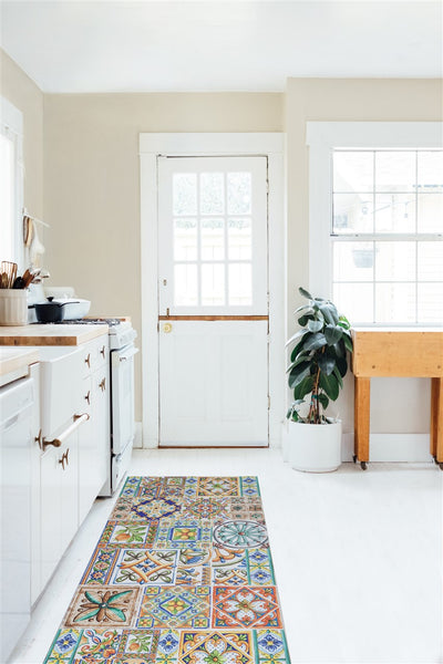Tappeto per la Cucina in Vinile - Antiscivolo - Made in Italy - VISTA Sicilia - CarpetLiving