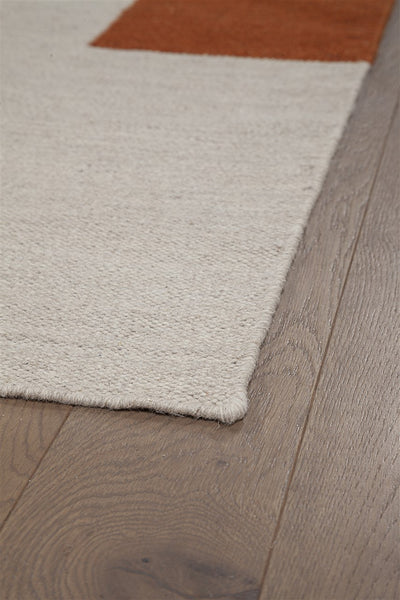 Tappeto Kilim Moderno Walter Multicolore – Lana 100%, Design Geometrico - CarpetLiving