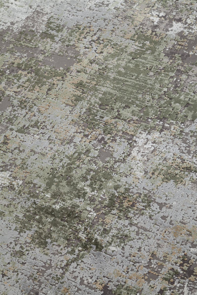 Tappeto Moderno Premium - KENNEDY L BEIGE-DARK GREEN - Beige Verde - Design Contemporaneo - CarpetLiving