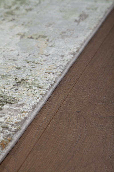Tappeto Moderno Premium - KENNEDY L BEIGE-DARK GREEN - Beige Verde - Design Contemporaneo - CarpetLiving