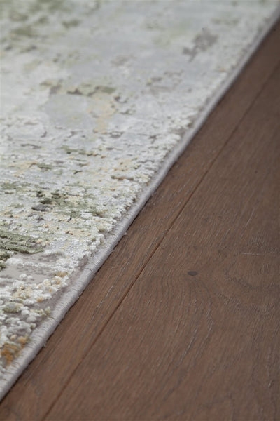 Tappeto Moderno Premium - KENNEDY L BEIGE-DARK GREEN - Beige Verde - Design Contemporaneo - CarpetLiving