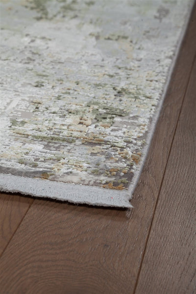 Tappeto Moderno Premium - KENNEDY L BEIGE-DARK GREEN - Beige Verde - Design Contemporaneo - CarpetLiving
