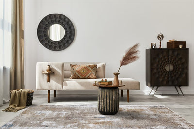 Tappeto Moderno Premium - KENNEDY M CREAM/TERRA - Crema - Design Contemporaneo - CarpetLiving