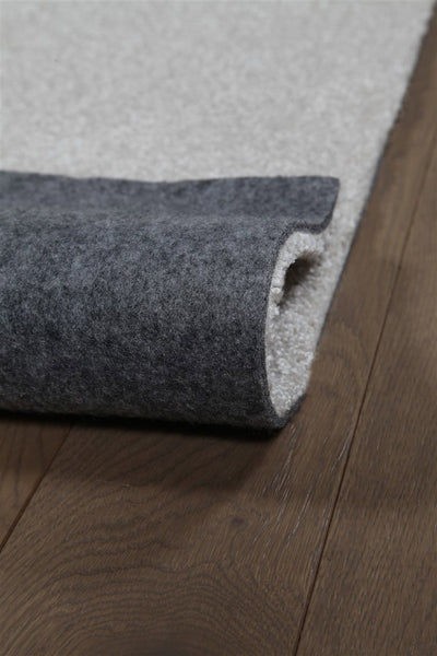 Tappeto Shaggy DEBBY Beige chiaro - Morbido e Resistente - Ideale per Soggiorno e Camera da Letto - CarpetLiving