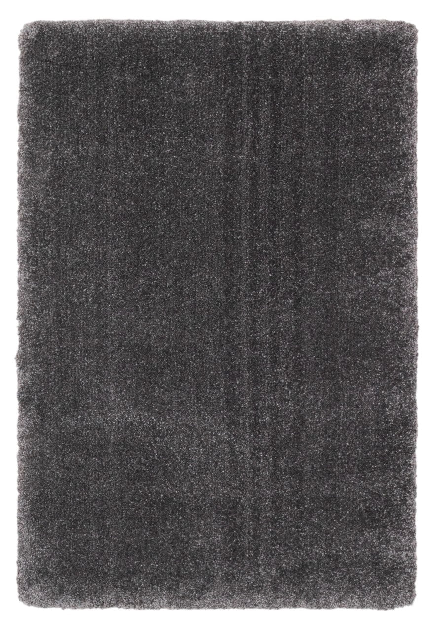 Tappeto Shaggy DEBBY Comfort Grigio scuro - Morbido e Resistente - Ideale per Soggiorno e Camera da Letto