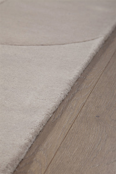 Tappeto Sherbrooke 01 Beige Design Geometrico Tibetano - CarpetLiving