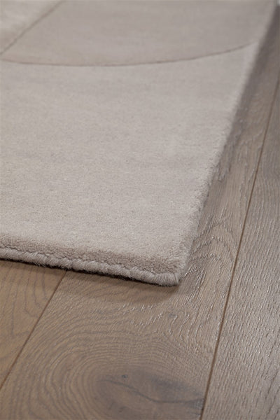 Tappeto Sherbrooke 01 Beige Design Geometrico Tibetano - CarpetLiving